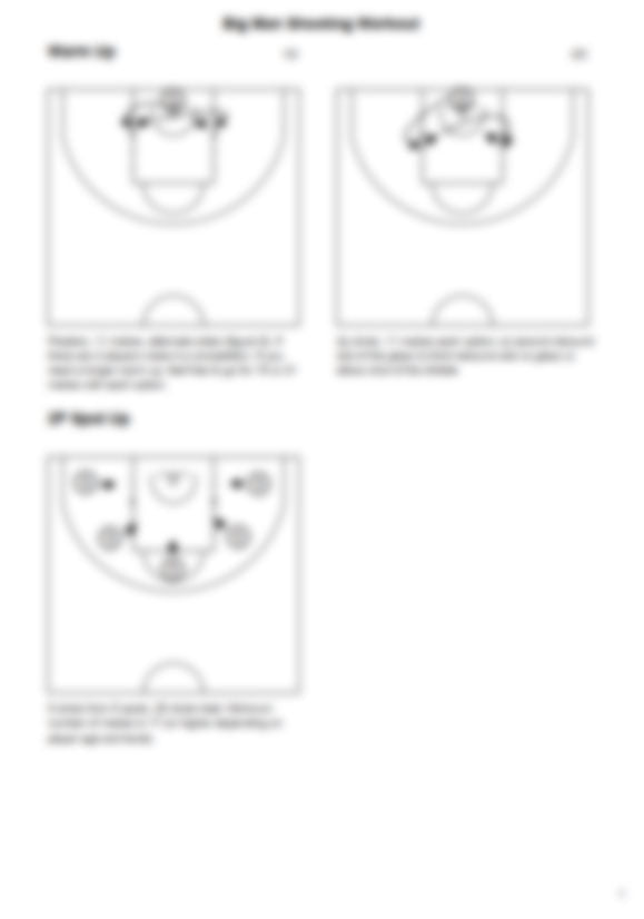 Big Man Shooting Workout - Hoop Mentality