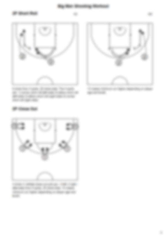 Big Man Shooting Workout - Hoop Mentality