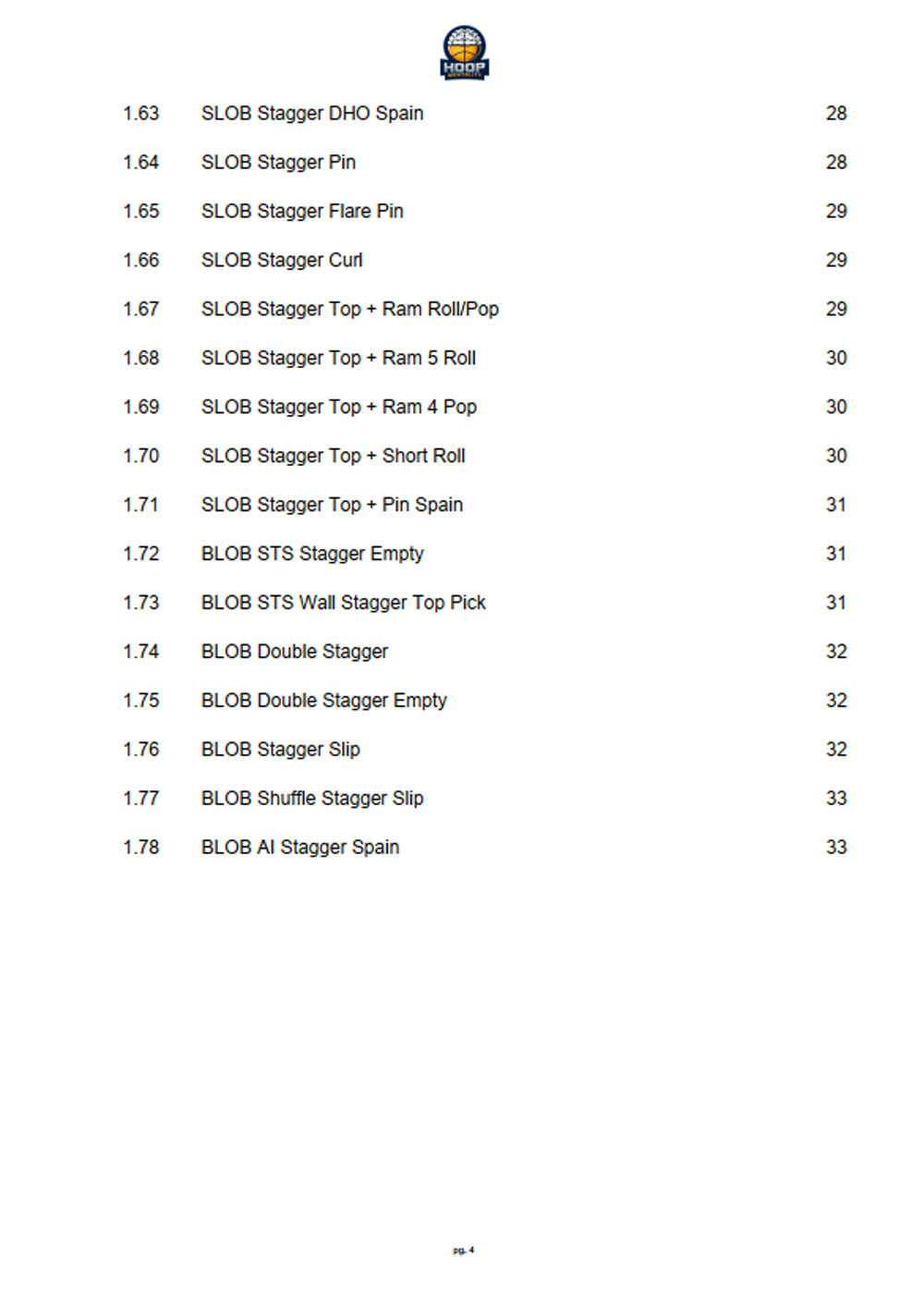 Complete Stagger Offense Playbook V2.0