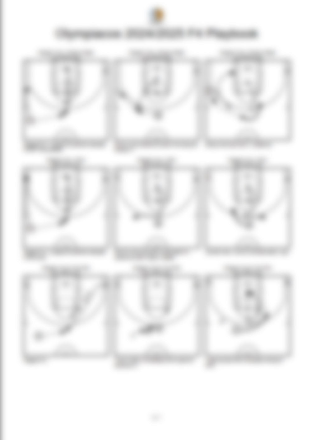Olympiacos 2024/2025 F4 Playbook - Hoop Mentality