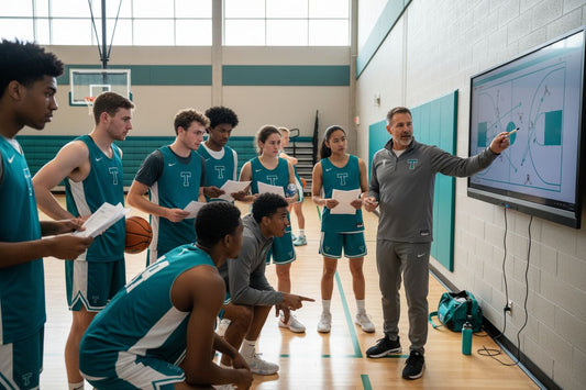 basketball playbook, coaching clinic, team strategy