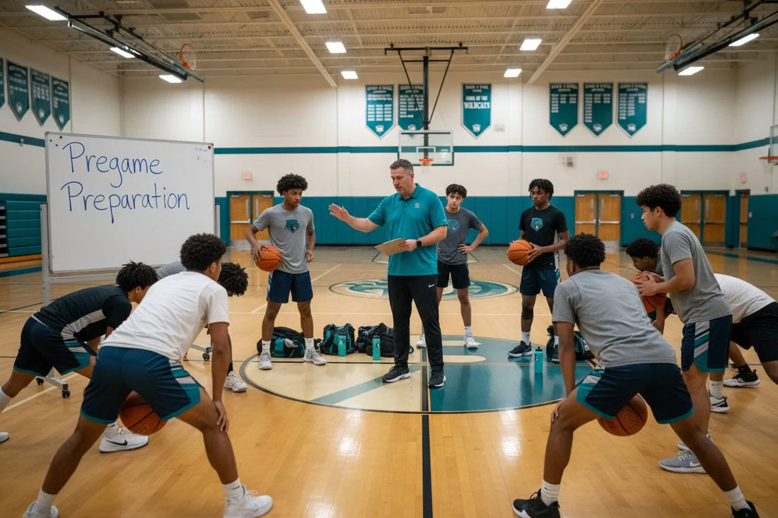 pregame basketball preparation