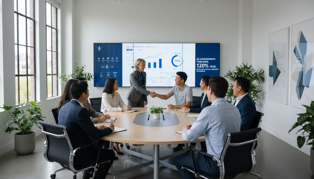 motivating workplace scene