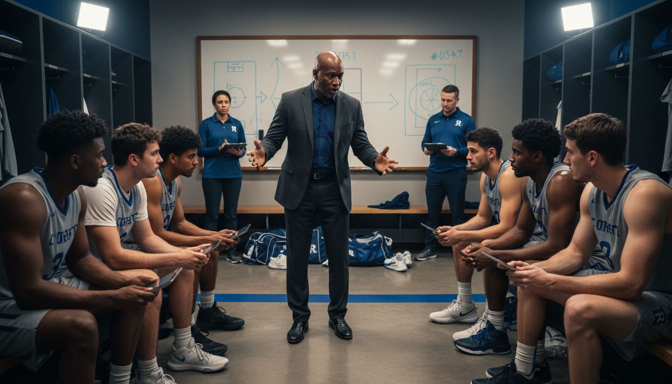 coach team meeting