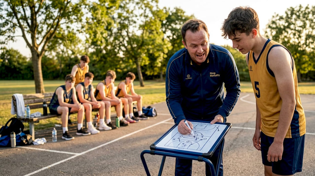 Coach teaching point guard offense roles