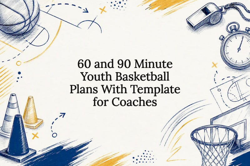 Youth basketball practice plan title card