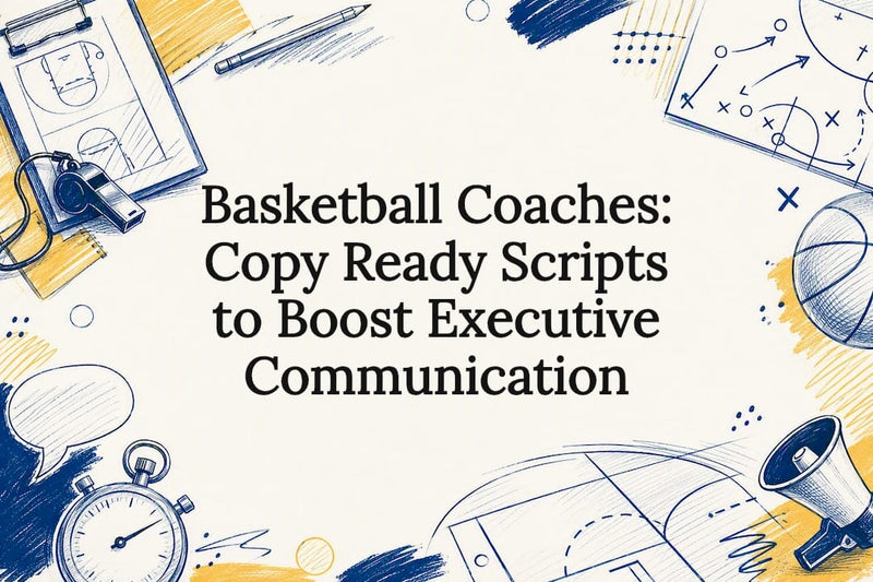 Basketball communication coaching title card