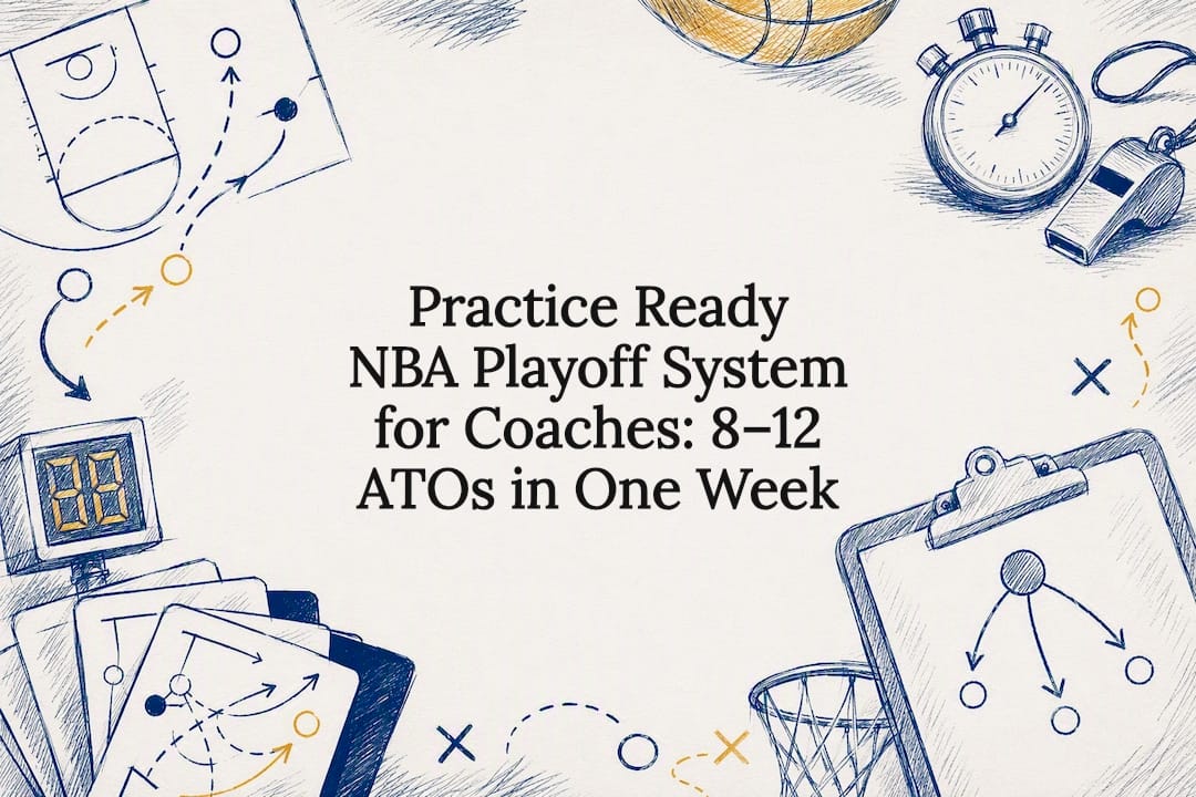 NBA playoff ATO system title card
