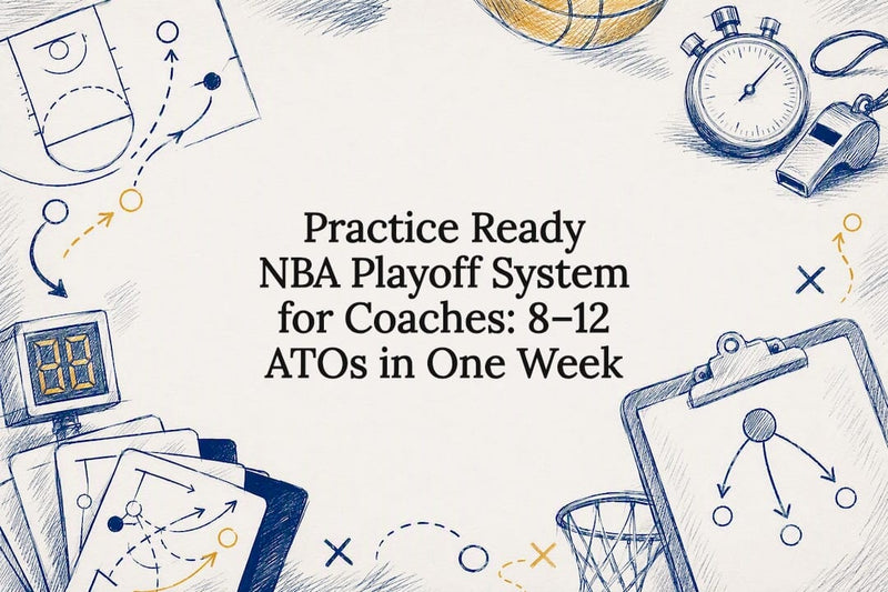 NBA playoff ATO system title card