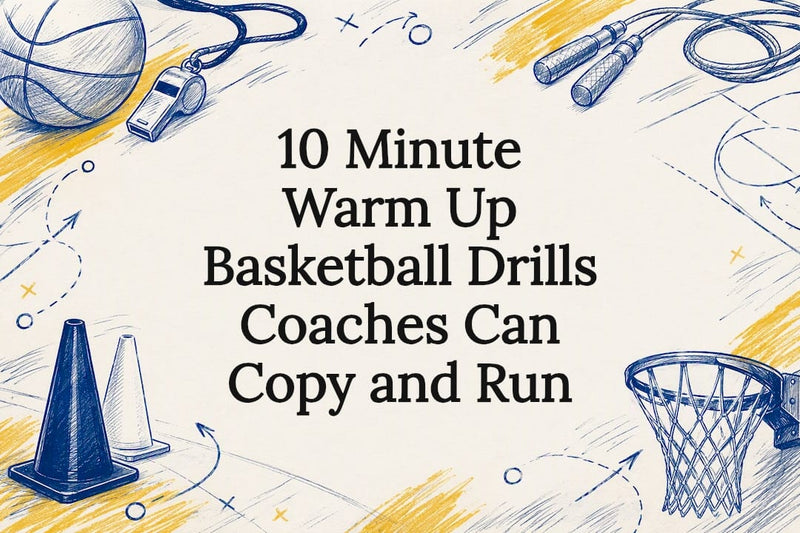 Basketball warm-up drills title card