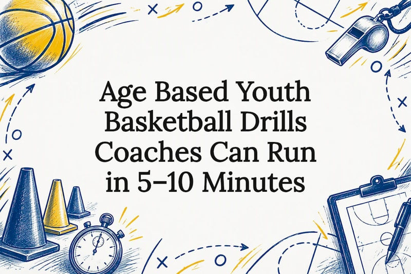 Youth basketball drills title card