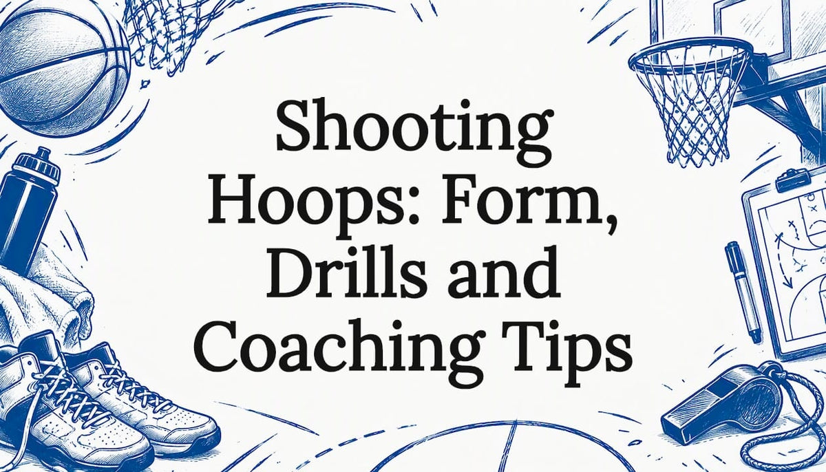 Basketball sketch title card with clear center