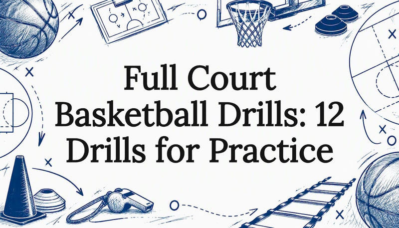 Hand-drawn basketball title card