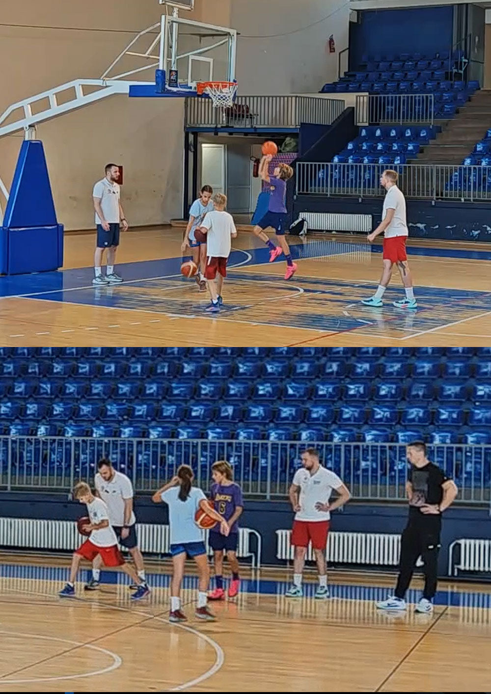 Youth Basketball First Step Acceleration Drill
