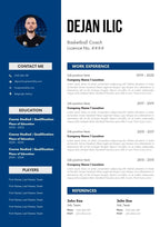 Editable Basketball Coaching Resume Templates - Hoop Mentality