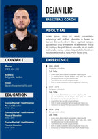 Editable Basketball Coaching Resume Templates - Hoop Mentality