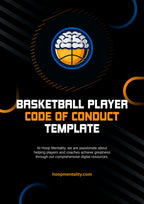 Basketball Player Code Of Conduct Template - Hoop Mentality