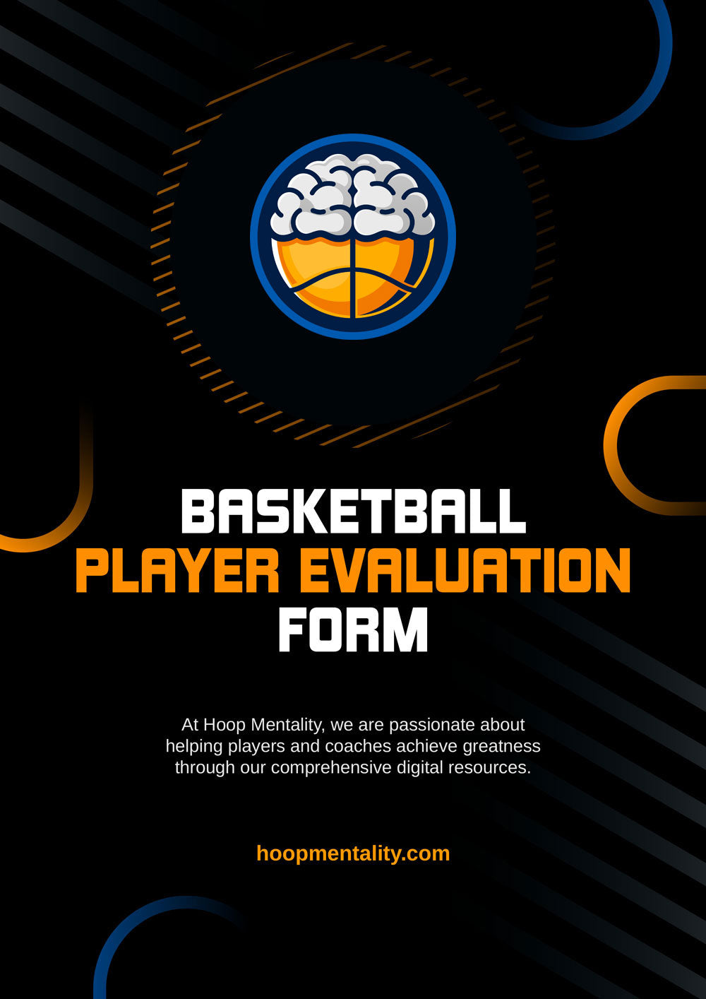 Basketball Player Evaluation Form - Hoop Mentality