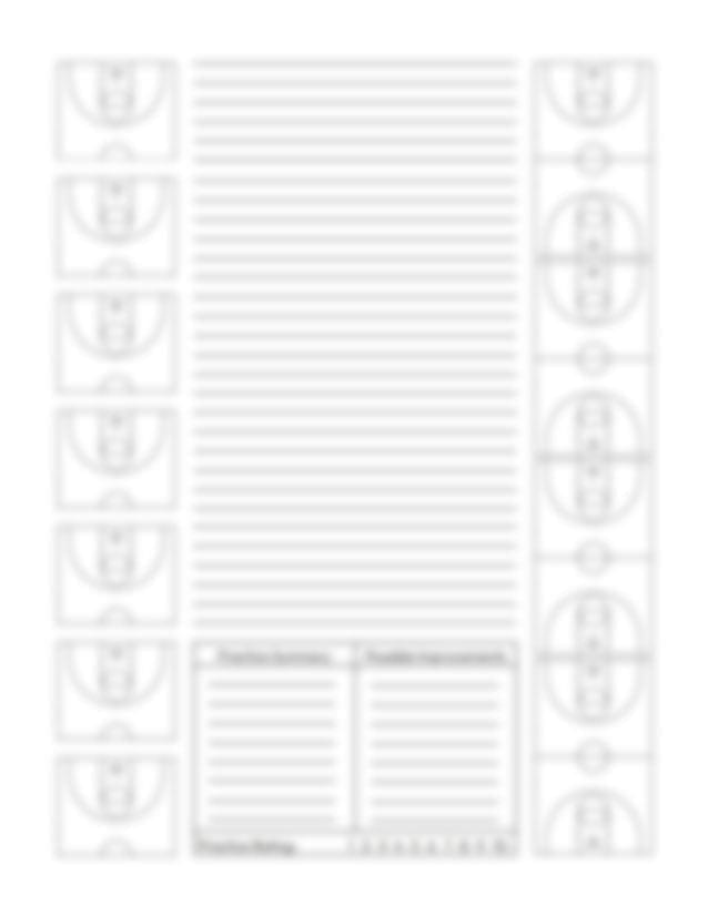 Basketball Practice Plan Template - Hoop Mentality