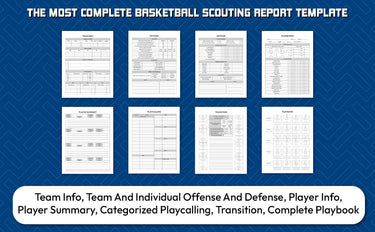 Basketball Scouting Report Template - Hoop Mentality