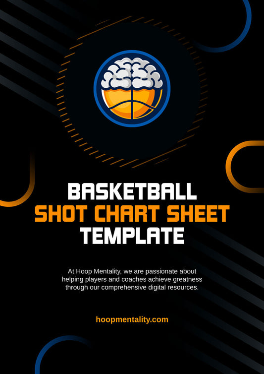 Basketball Shot Chart Sheet Template - Hoop Mentality