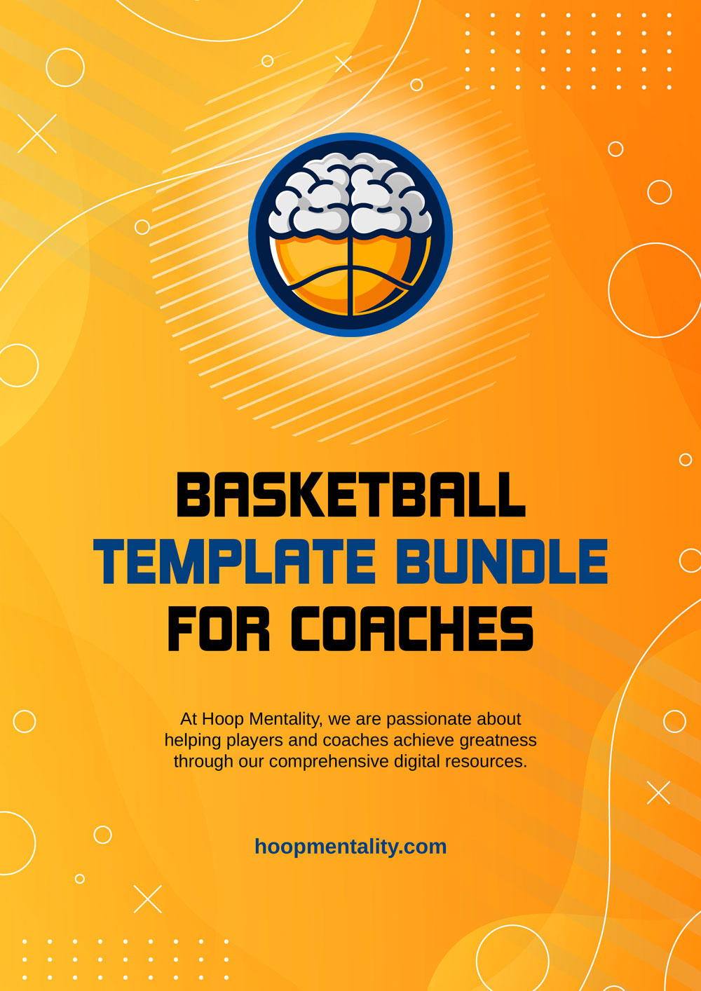 Basketball Template Bundle For Coaches - Hoop Mentality