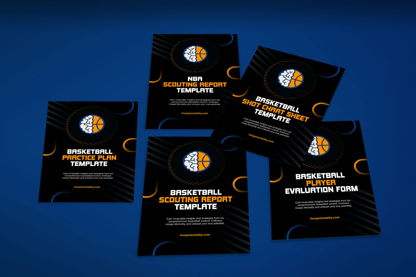 Basketball Template Bundle For Coaches