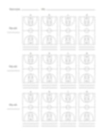 Blank Basketball Court Diagram For Drawing Plays (Printable) - Hoop Mentality