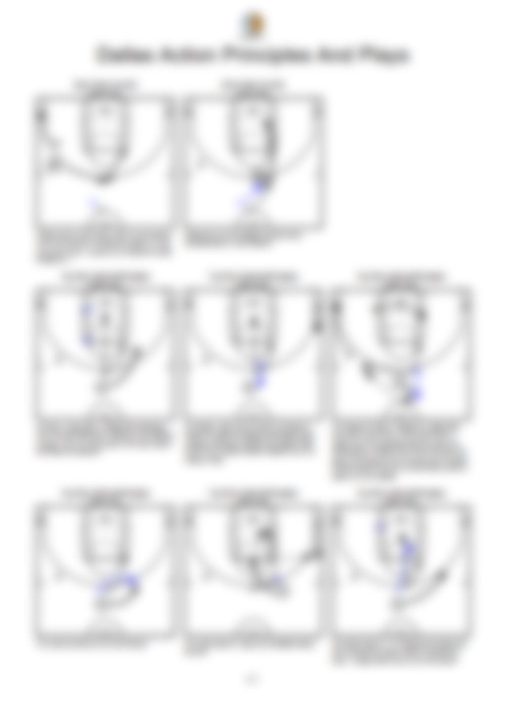 Dallas Action Principles And Plays - Hoop Mentality