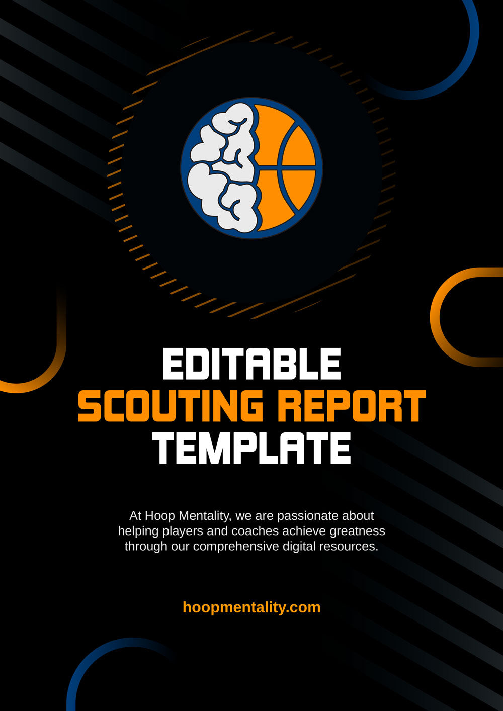 Image 7 for Scouting Report Basketball Template