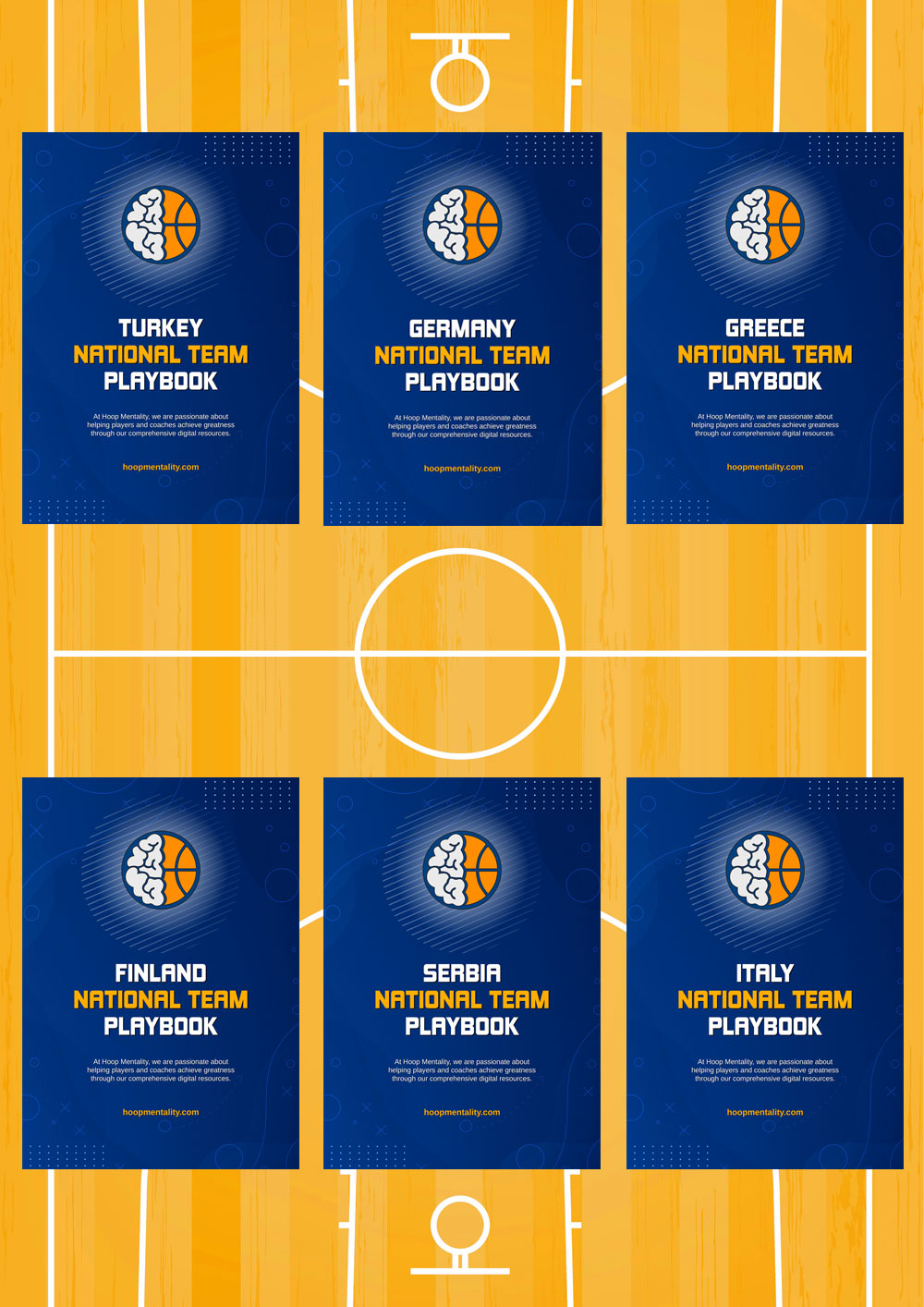 European National Teams Playbook Bundle 2025 - Hoop Mentality