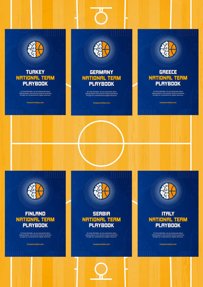 European National Teams Playbook Bundle 2025 - Hoop Mentality