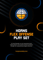 Horns Flex Offense Play Set - Hoop Mentality