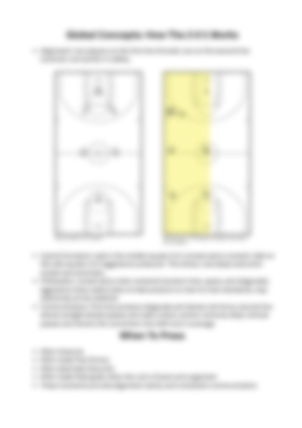 Hybrid 2-2-1 Zone Press Defense Guide - Hoop Mentality