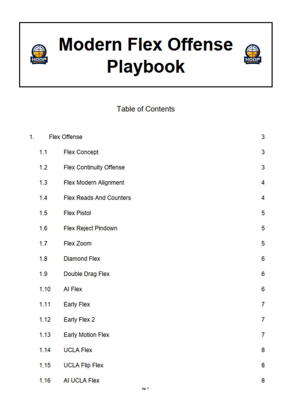 Modern Flex Offense Playbook