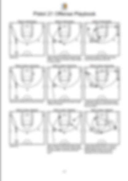 Pistol 21 Offense Playbook