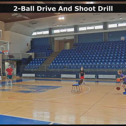 2-Ball Drive And Shoot Drill