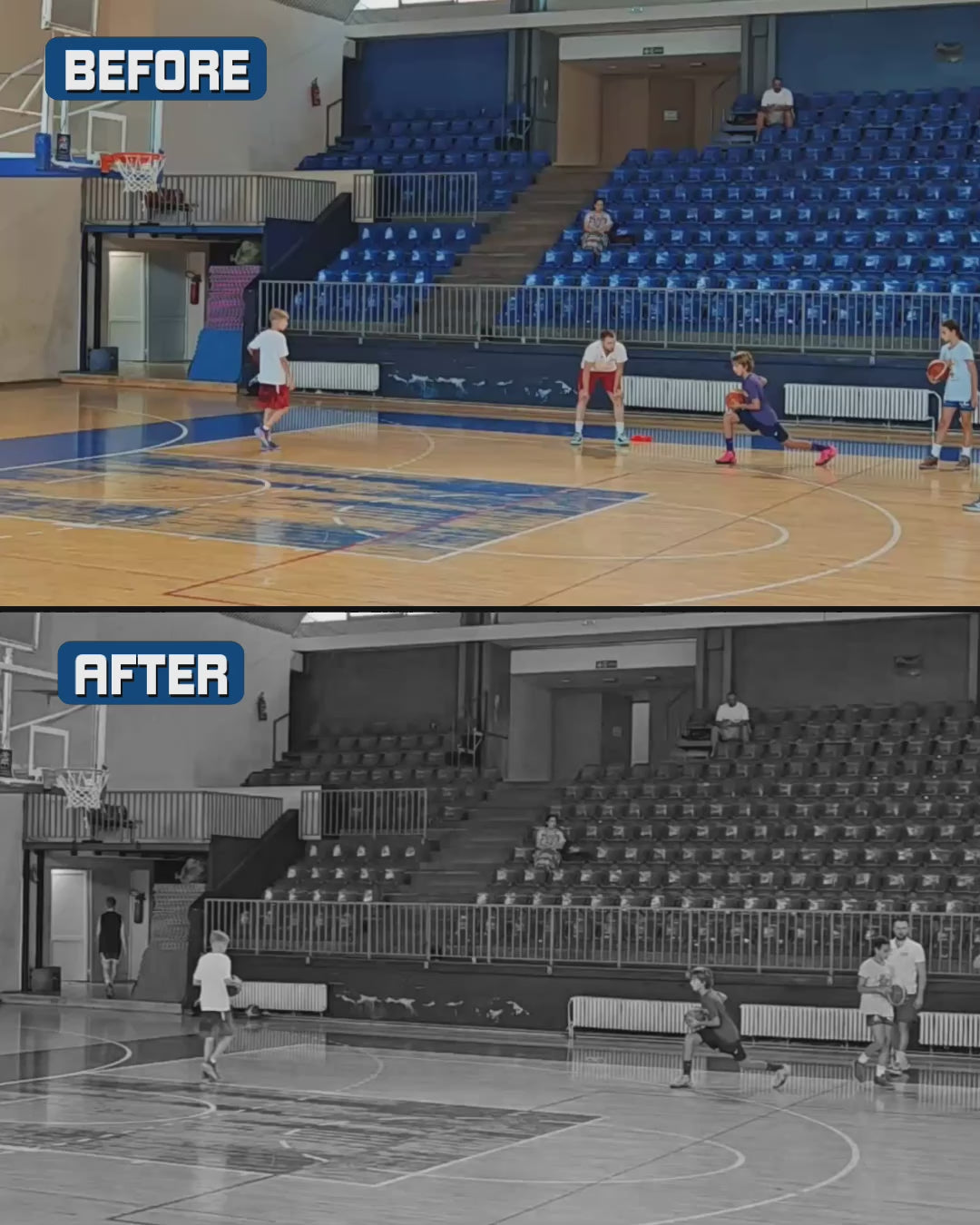 Youth Basketball First Step Acceleration Drill
